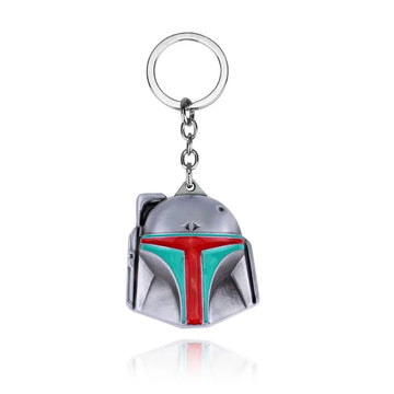Star Wars 'Boba Fett' Keyring Metal Keychain