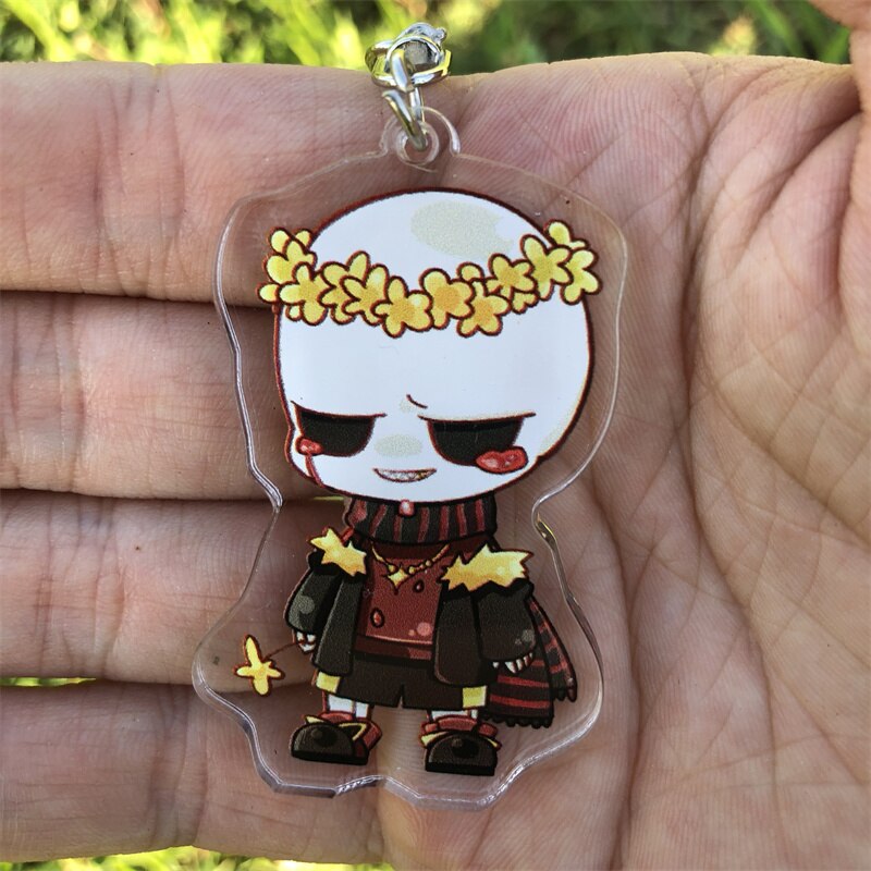 Undertale 'Flowey' Keyring Acrylic Keychain