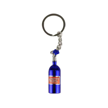 Car 'Turbo Nitrogen Bottle' Keyring Metal Keychain