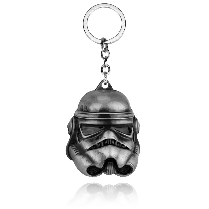 Star Wars 'Stormtrooper Silver Tone' Keyring Metal Keychain