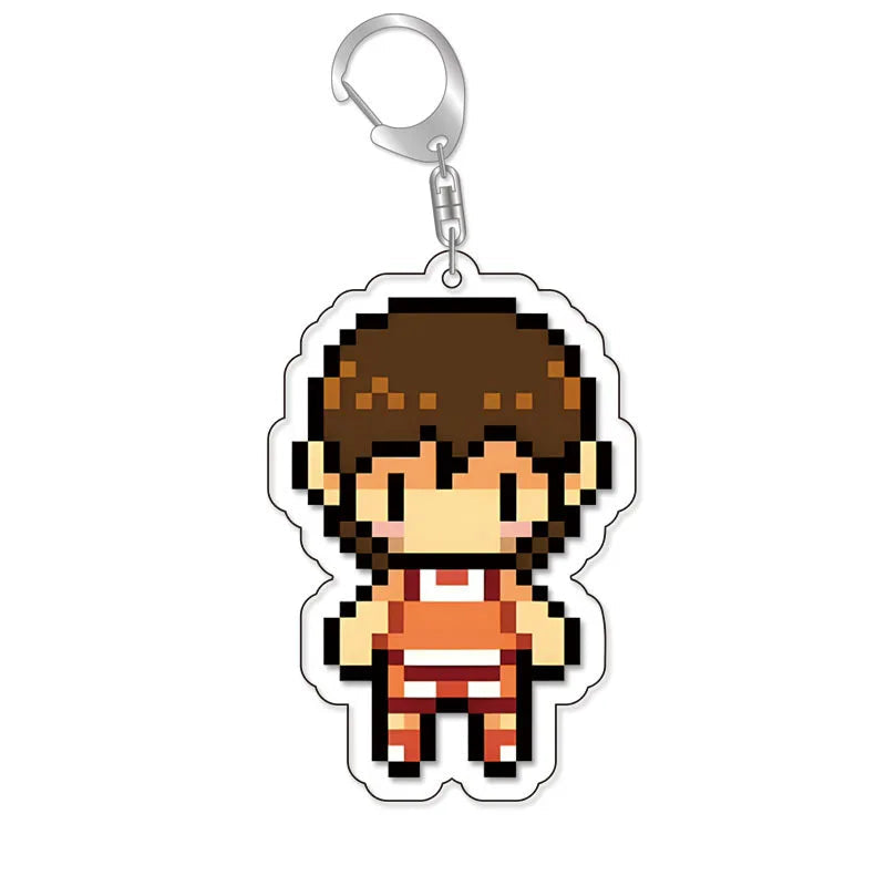 Omori 'Kel | Pixel' Keyring Plastic Keychain