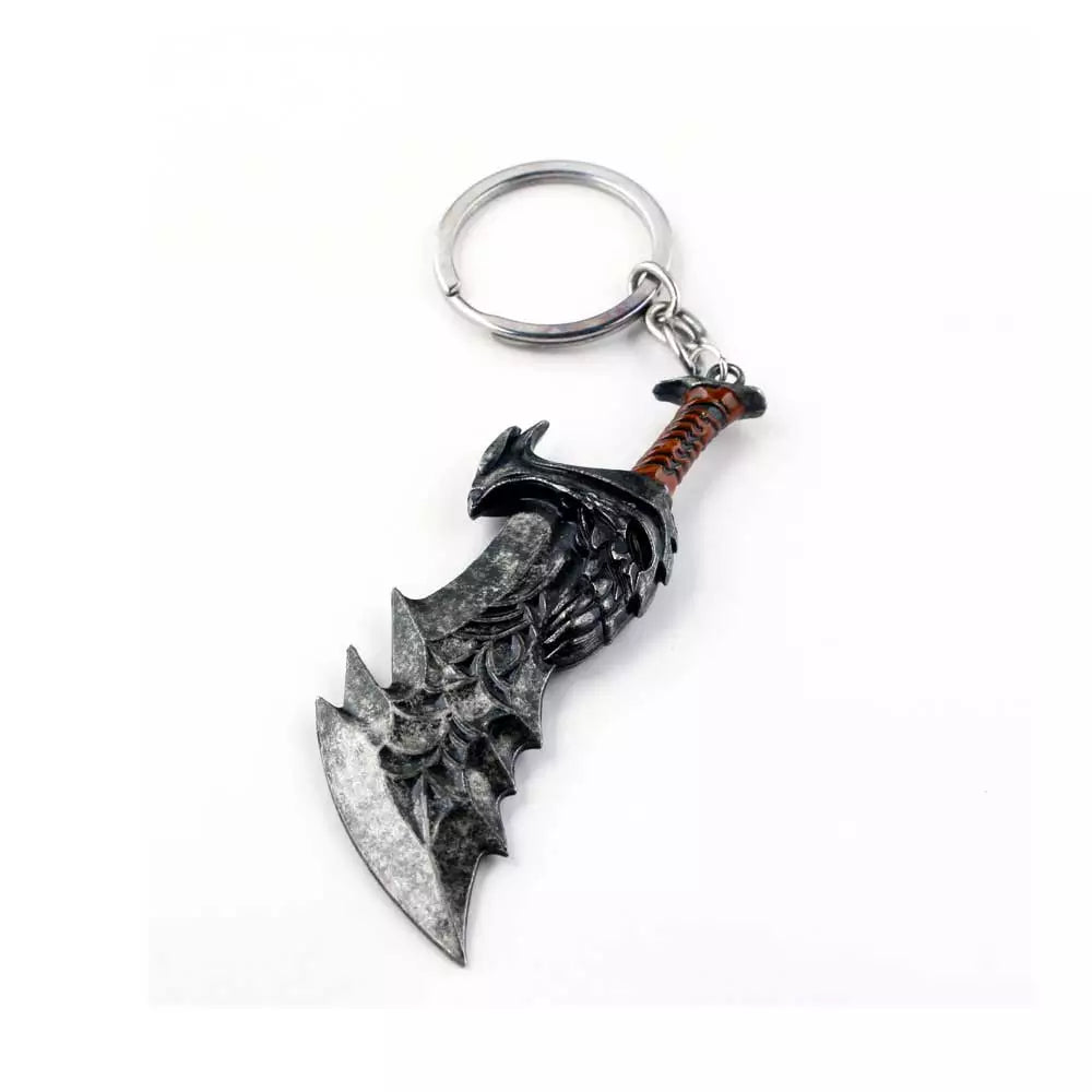 God of War Ragnarok 'Blade of Chaos' Keyring Metal Keychain
