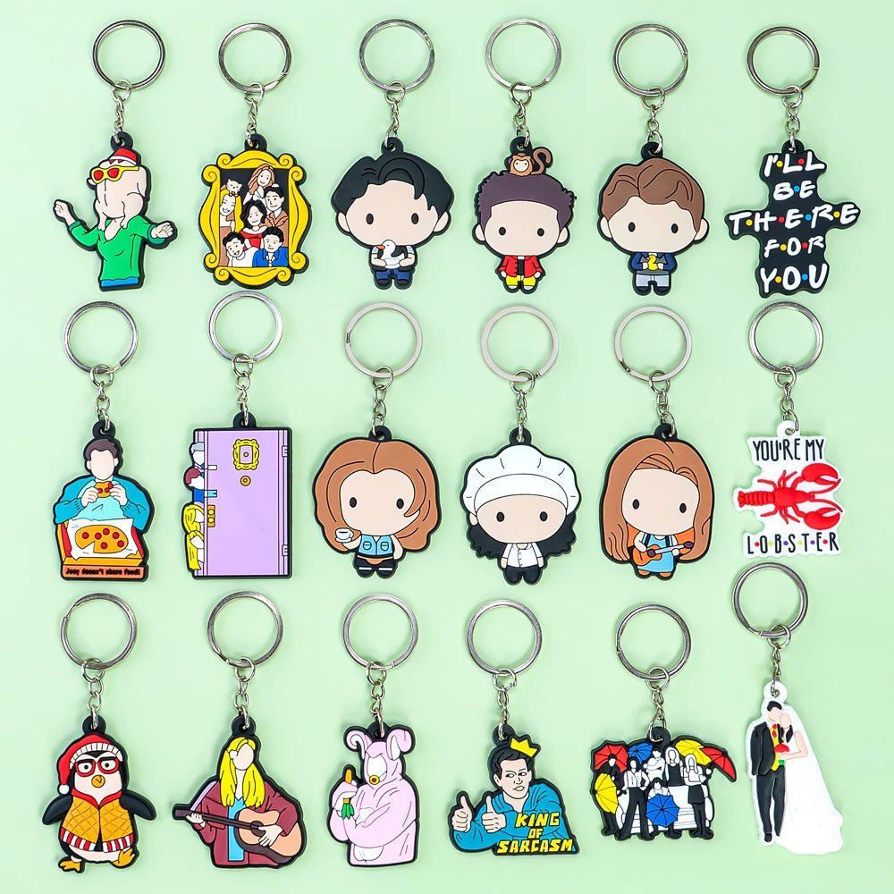 FRIENDS 'PHOEBE' Keyring Silicone Keychain
