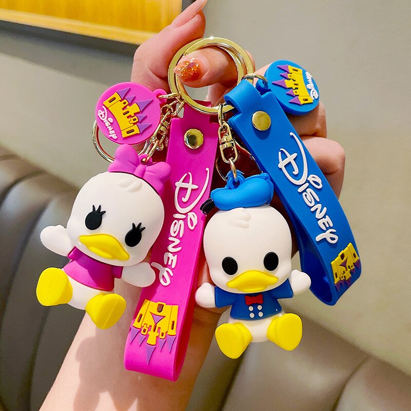 Mickey Mouse and Friends 'Little Daisy Duck' Keyring Silicone Keychain