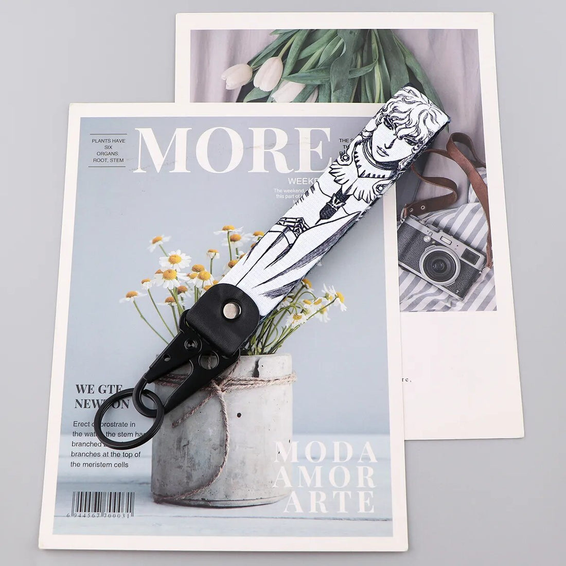 Berserk Wrist Lanyard Keychain with Keyring Clip