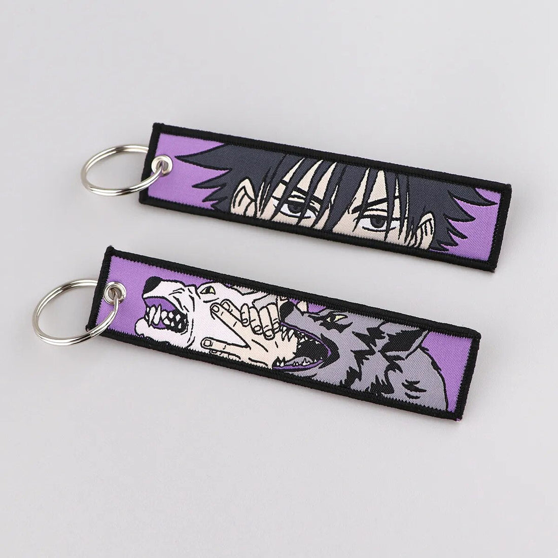 Jujutsu Kaisen 'Megumi Fushigiro' Embroidered Keychain