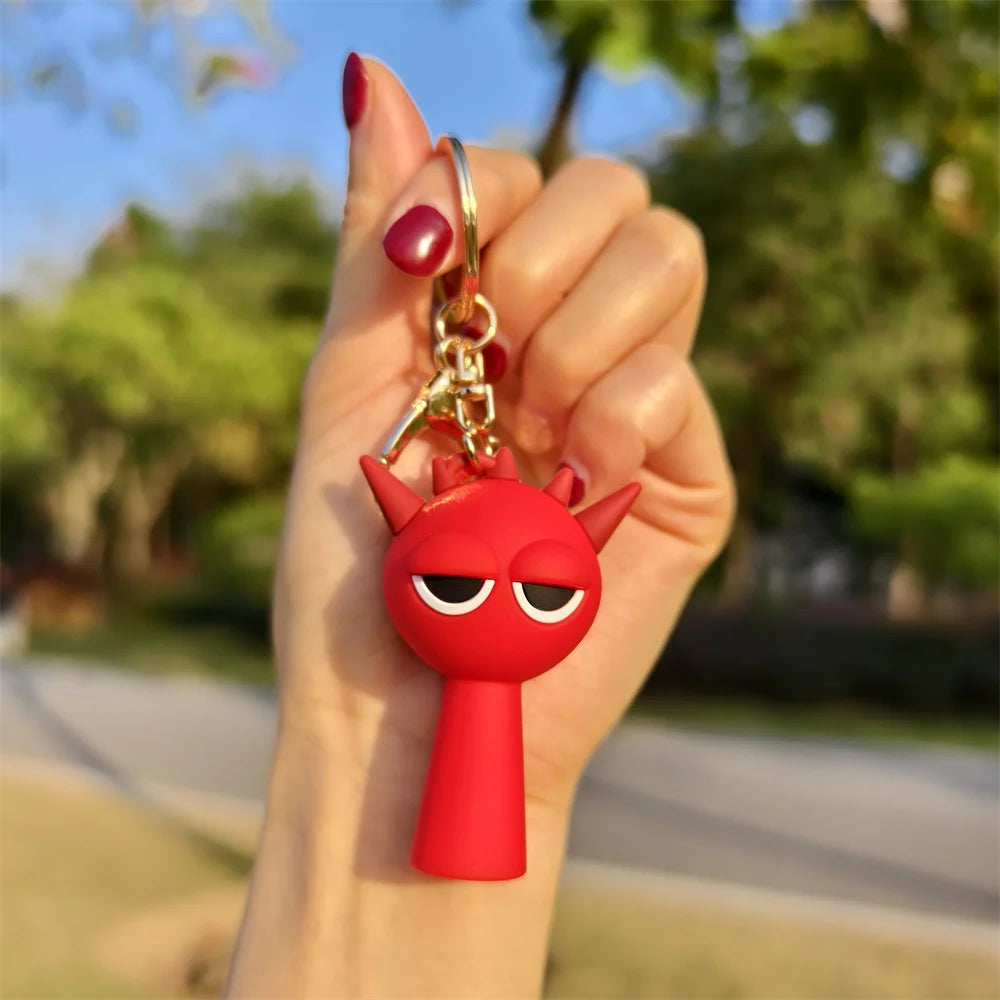 Sprunki 'Raddy' Keyring Resin Keychain