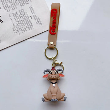 Ferdinand 'Lupe' Keyring Silicone Keychain