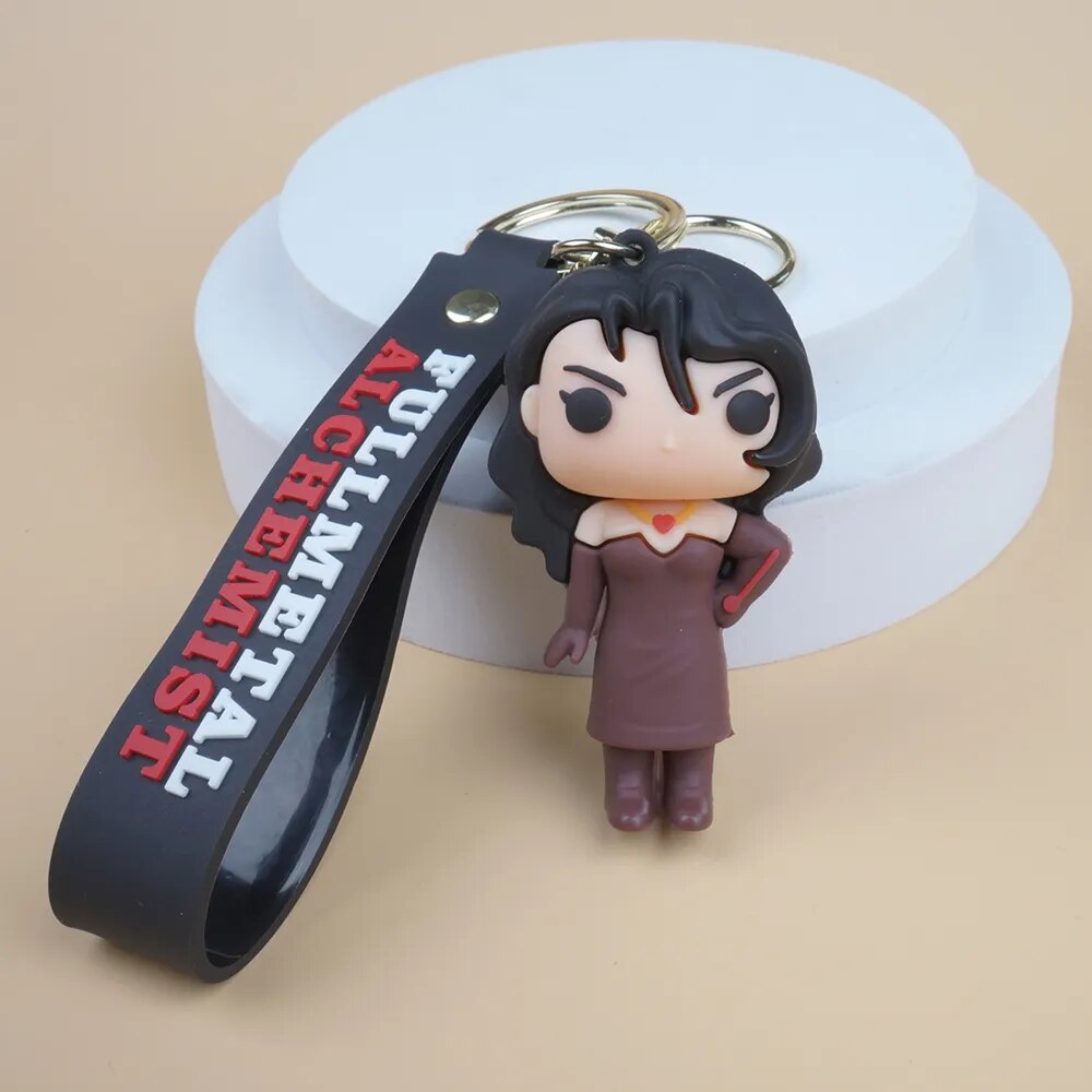 Fullmetal Alchemist 'Lust' Keyring Rubber Keychain