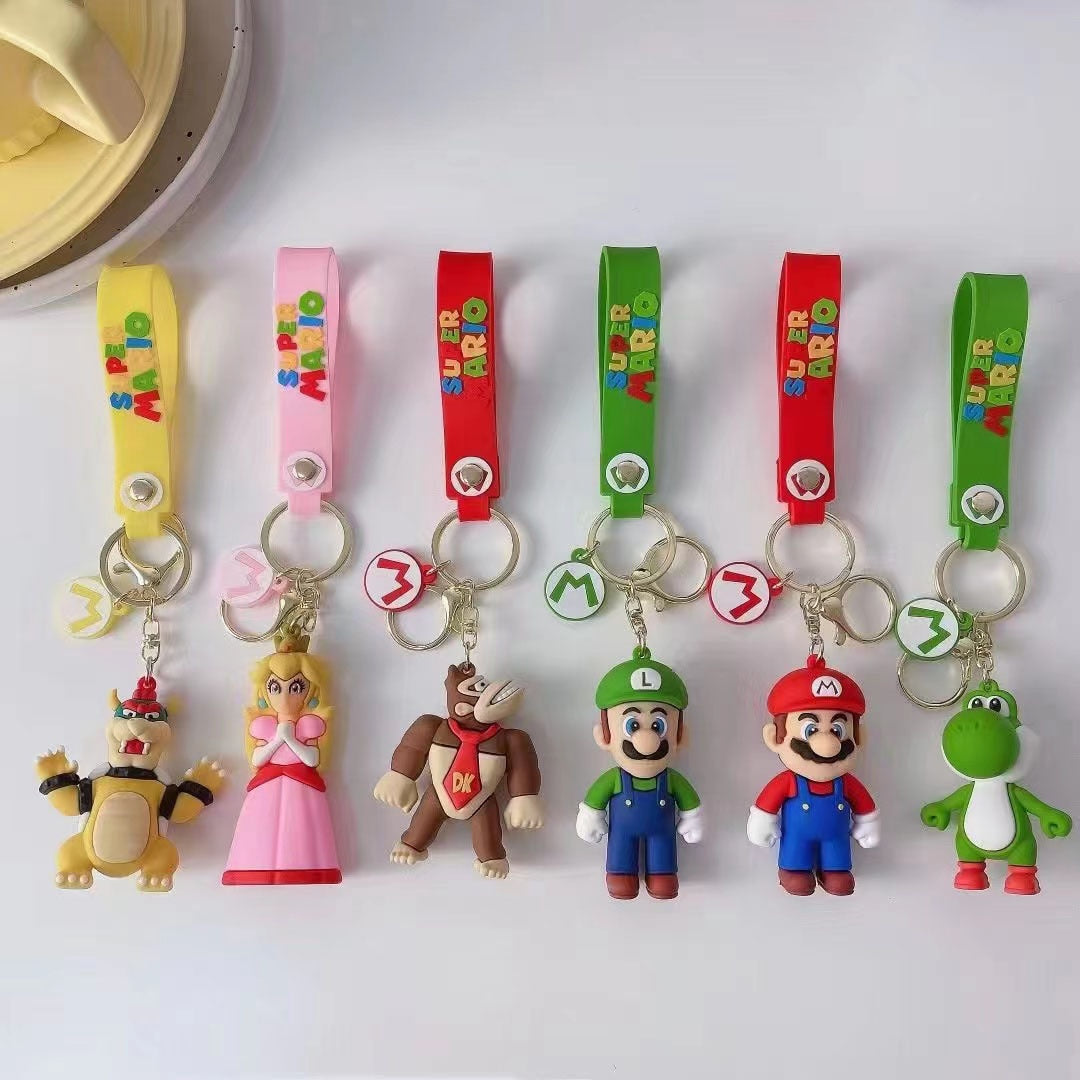 Super Mario 'Traditional Mario' Keyring Puppet Keychain