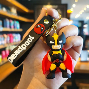 Deadpool & Wolverine 'Super Wolverine' 3d Rubber Keyring Keychain