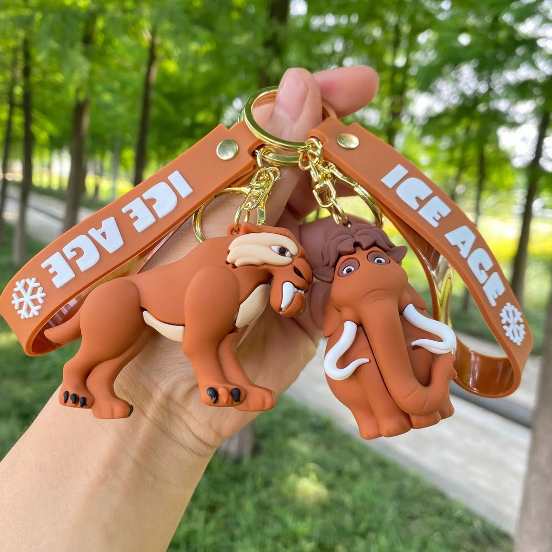 Ice Age 'Diego' Keyring PVC Keychain