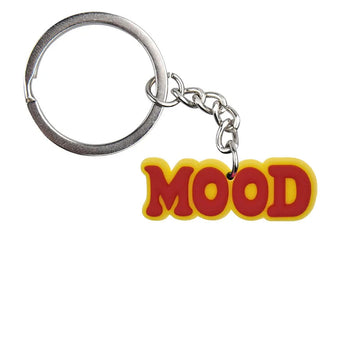 'MOOD' Keyring PVC Keychain