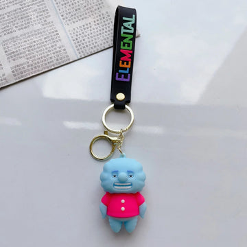 Elemental 'Gale' Keyring Silicone Keychain