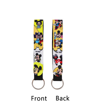 Mickey and Minnie ‘the Love' Wrist Lanyard Keyring Clip Keychain