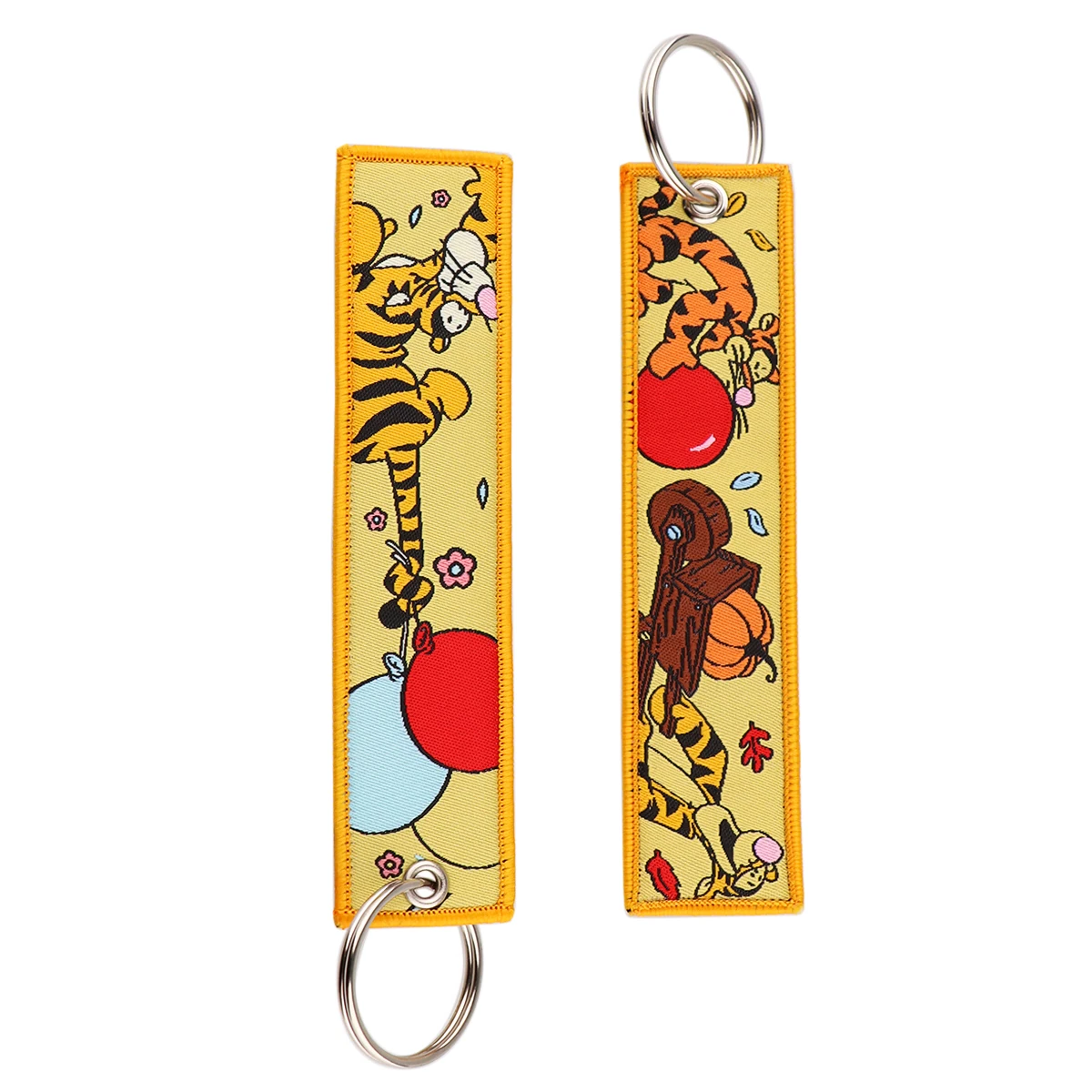 Winnie the Pooh ‘Playful Tigger' Embroidered Keyring Keychain