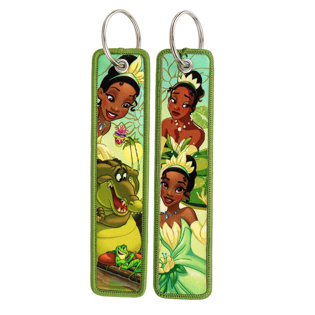 The Princess and the Frog ‘Tiana and Louis' Embroidered Keyring Keychain