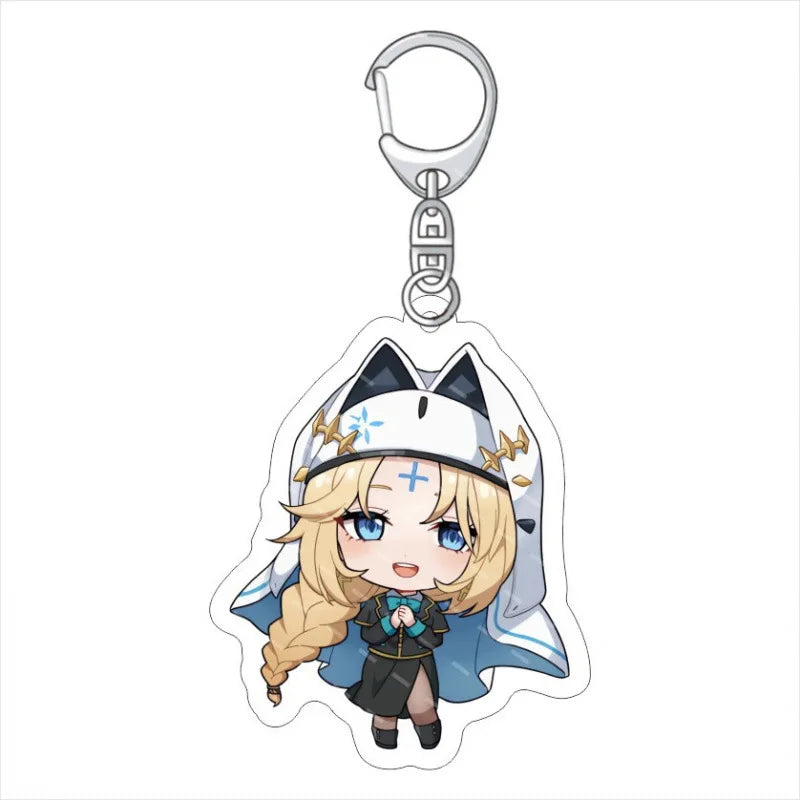 Goddess of Victory: Nikke 'Rapunzel | Chibi' Keyring Plastic Keychain