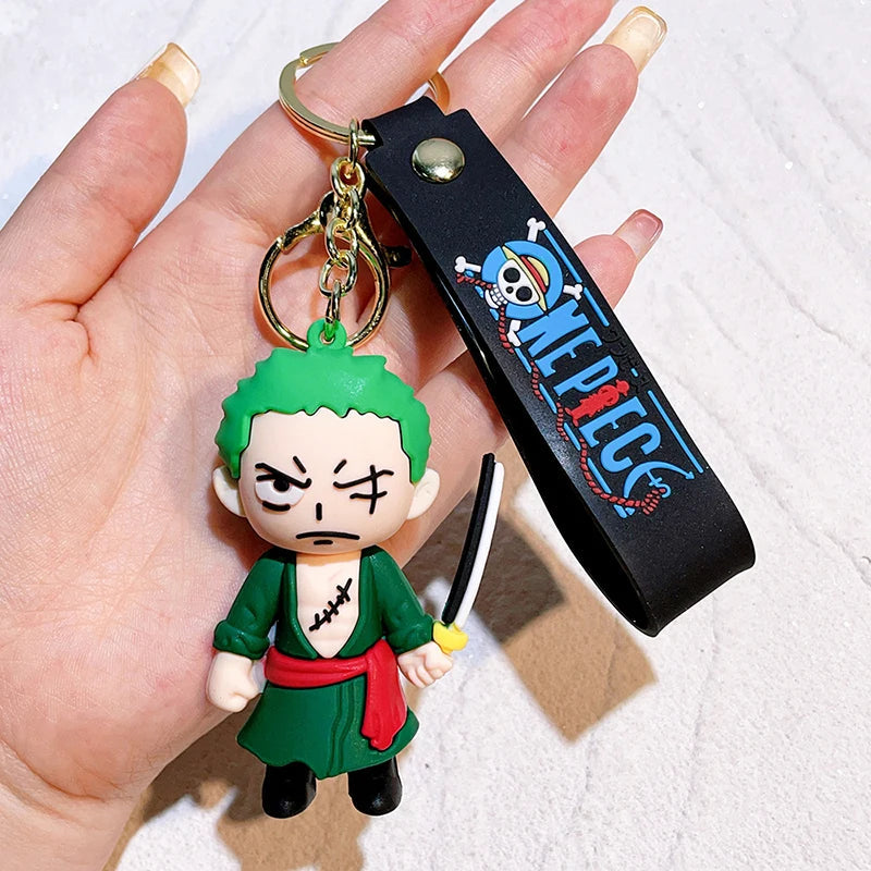 One Piece 'Kawaii Roronoa Zoro' PVC Keyring Keychain
