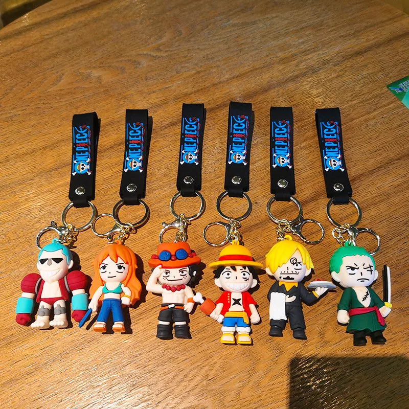 One Piece 'Kawaii Roronoa Zoro' PVC Keyring Keychain