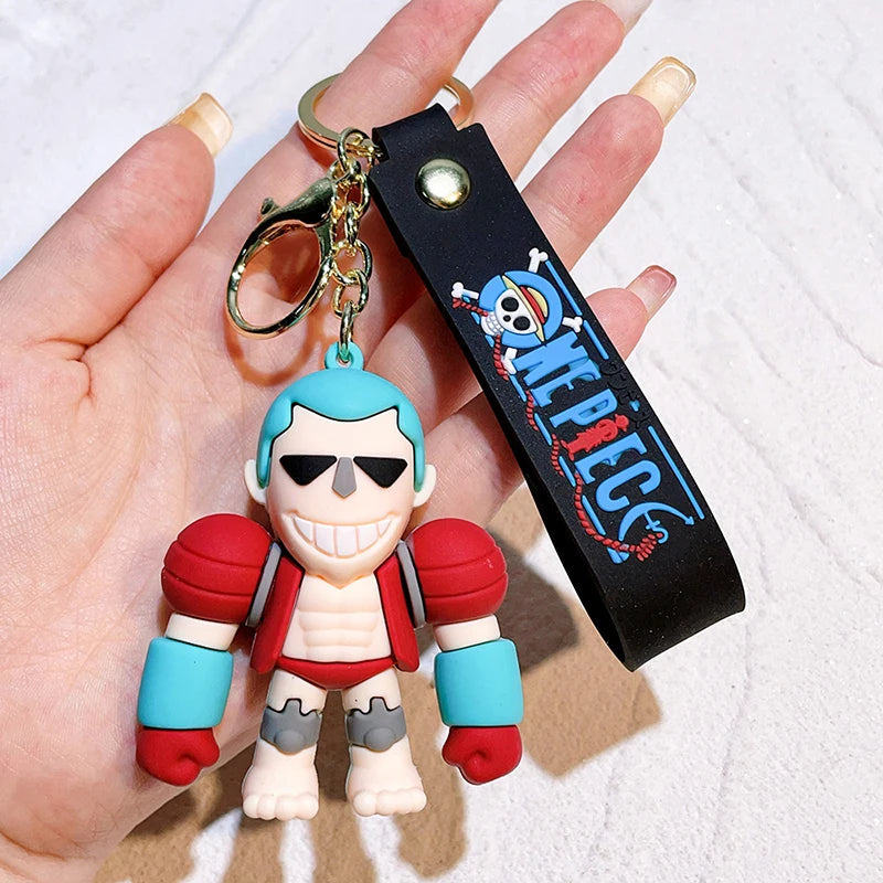 One Piece 'Kawaii Franky' PVC Keyring Keychain