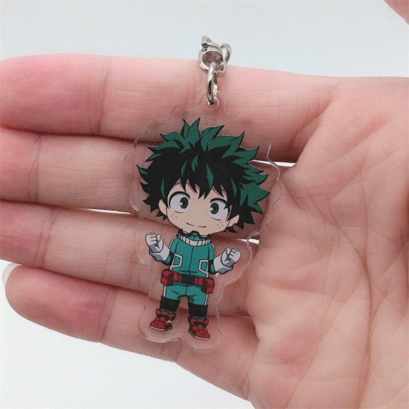 My Hero Academia 'Izuku Midoriya' Keyring Plastic Keychain