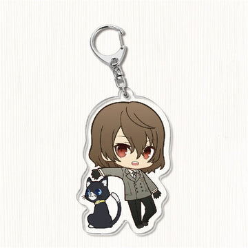 Persona 5  'Puni Chara Goro Akechi' Keyring Acrylic Keychain