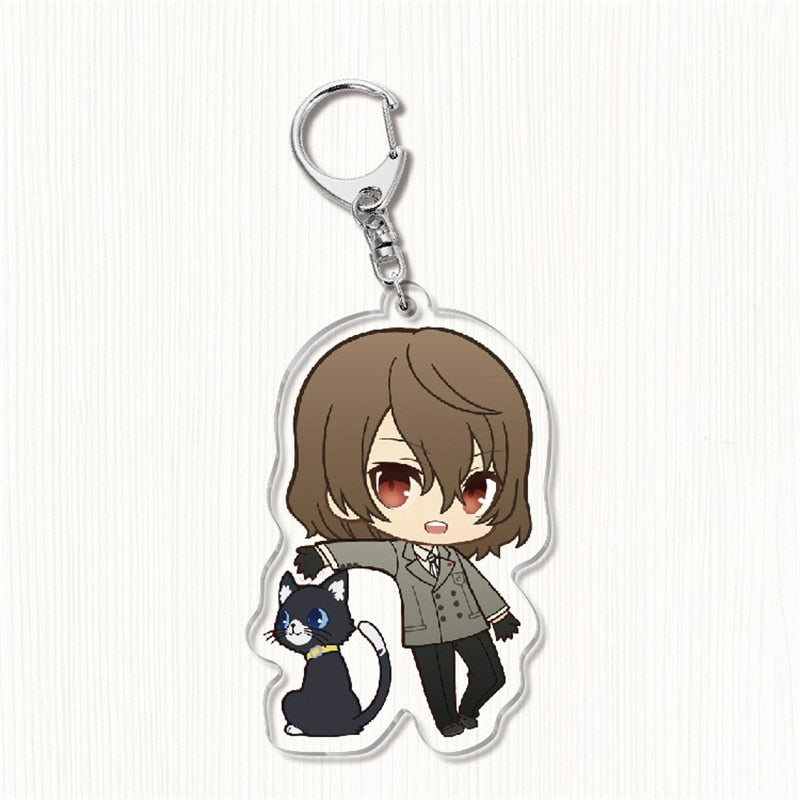 Persona 5  'Puni Chara Goro Akechi' Keyring Acrylic Keychain