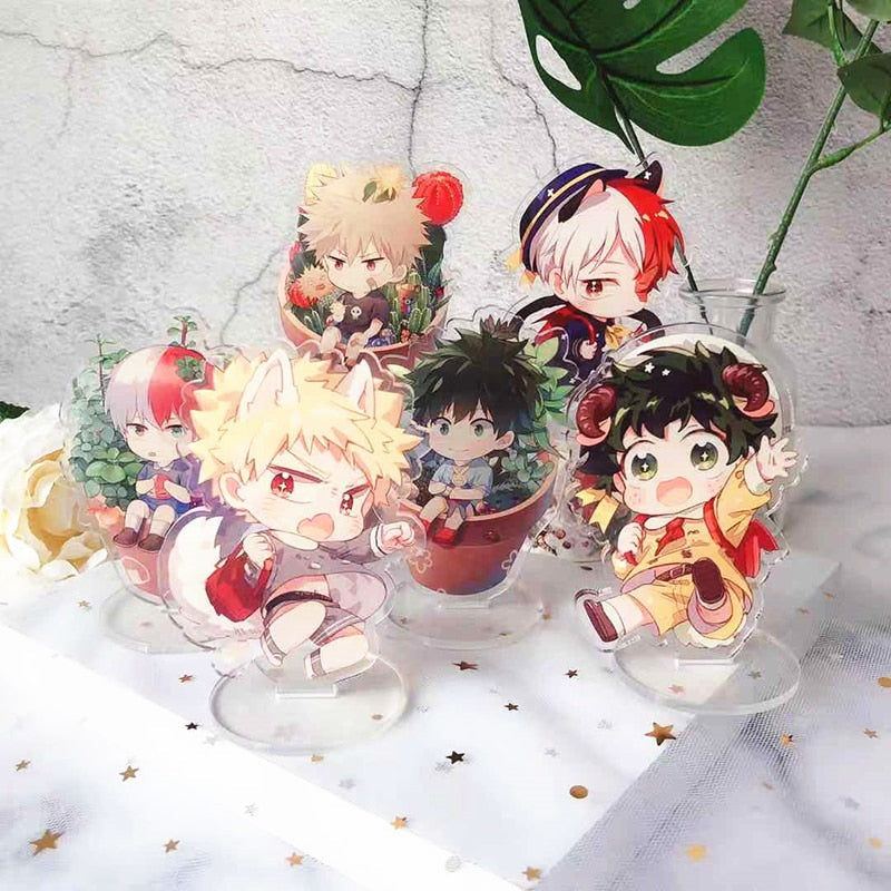 My Hero Academia 'Katsuki Bakugo | Pot Sitting' Keyring Acrylic Keychain