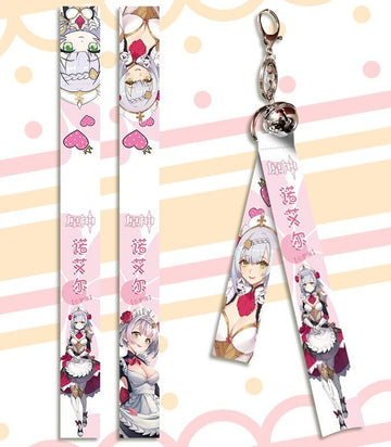 Genshin Impact 'Noelle' Streamer Clip Keychain