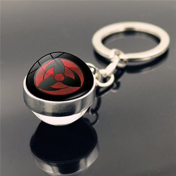 Sharingan Eye 'Obito MS' Keyring Metal Keychain
