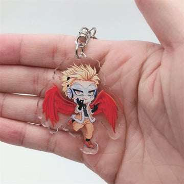 My Hero Academia 'Hawks' Keyring Plastic Keychain