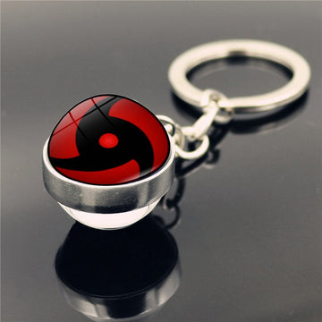 Sharingan Eye 'Itachi' Keyring Metal Keychain