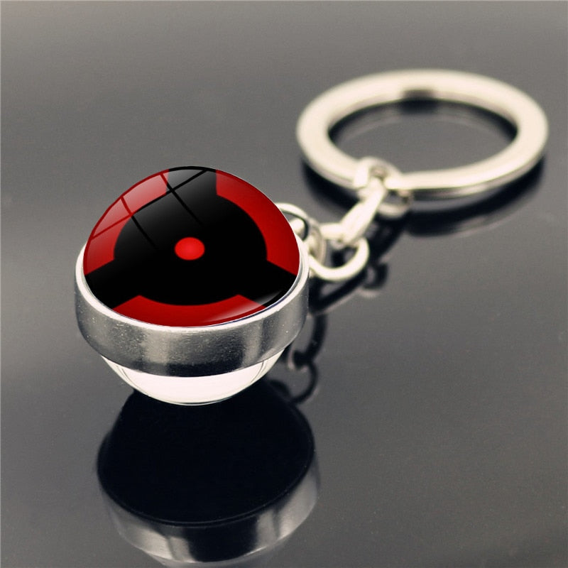Sharingan Eye 'Izuna' Keyring Metal Keychain