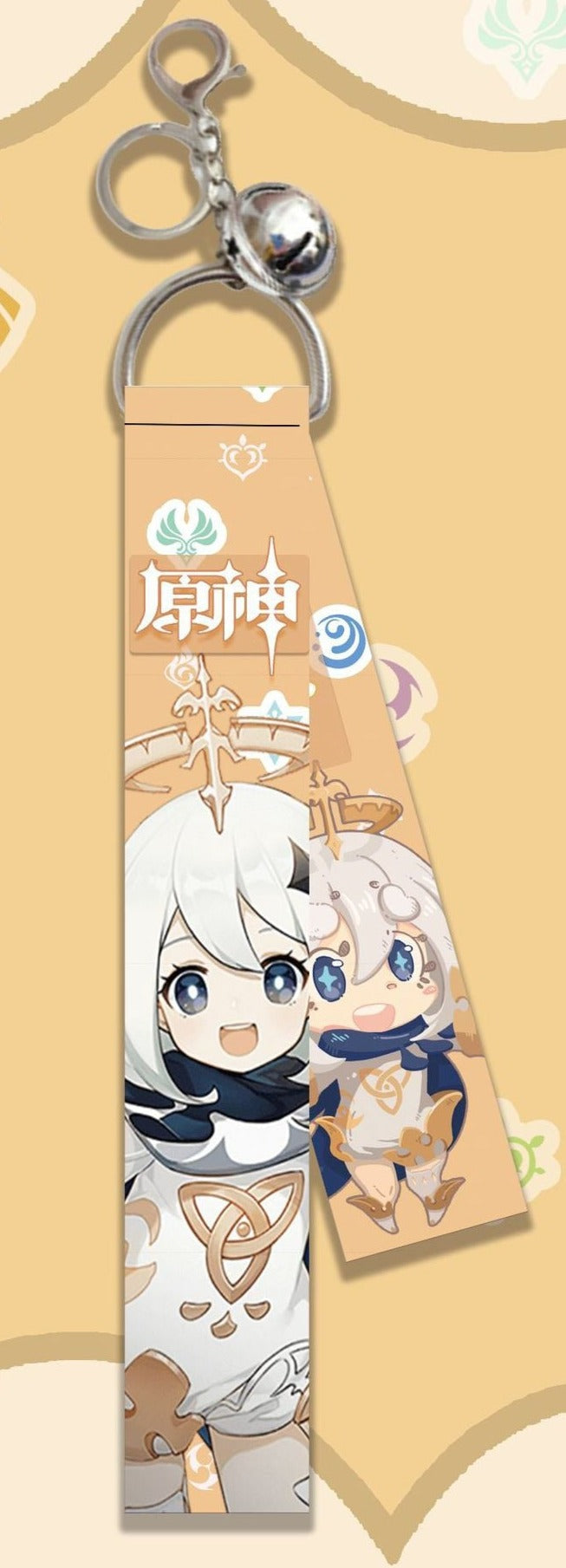 Genshin Impact 'Paimon' Streamer Clip Keychain