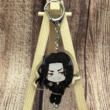 Tokyo Revengers 'Simple Keisuke Baji' Keyring Plastic Keychain