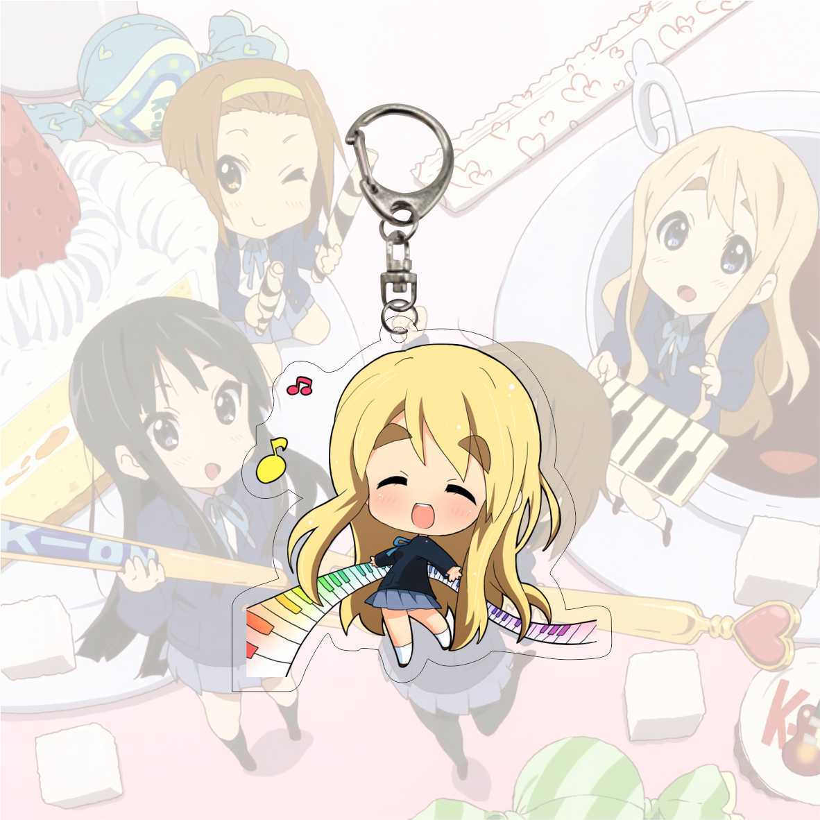 K-ON! 'Tsumugi Kotobuki | Piano' Keyring Resin Keychain