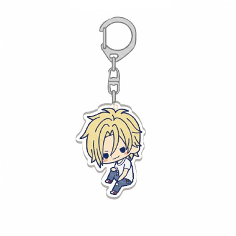 Banana FIsh 'Ash | Simple Chibi' Keyring Resin Keychain