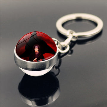 Sharingan Eye 'Itachi Uchiha' Keyring Metal Keychain