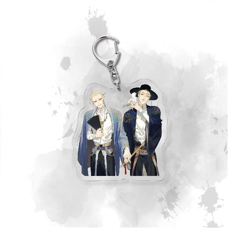 19 Days 'Jian Yi | Zhan Zheng Xi | Bird' Keyring Acrylic Keychain