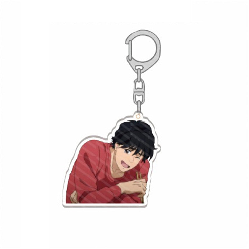 Banana FIsh 'Eiji | Happy' Keyring Resin Keychain
