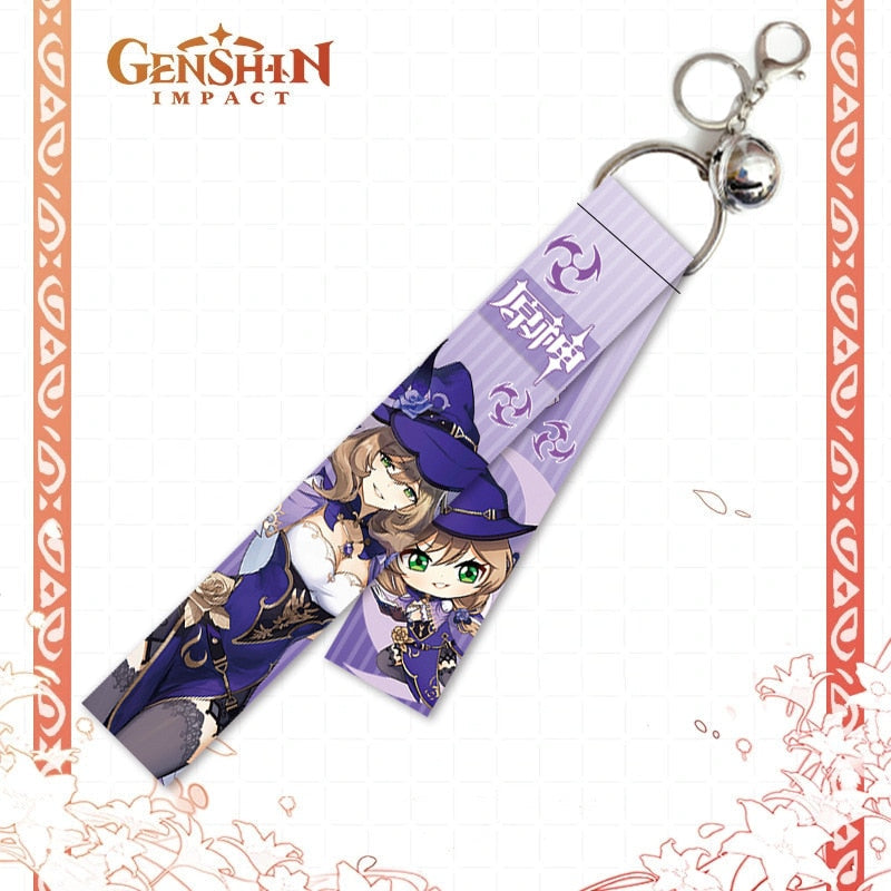 Genshin Impact 'Lisa' Streamer Clip Keychain