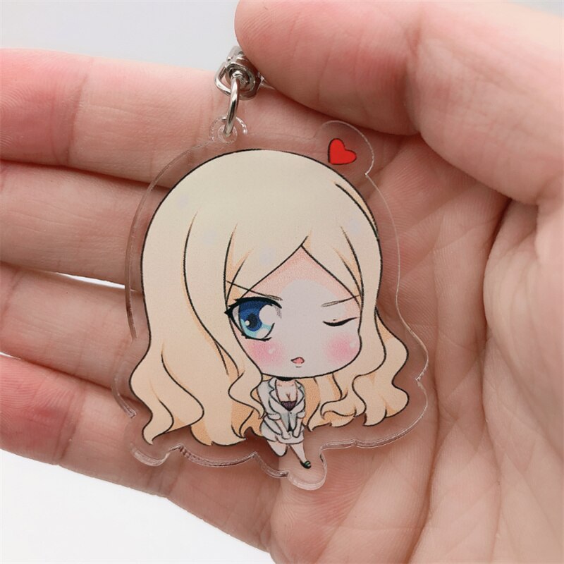 Assassination Classroom 'Irina Jelavic' Keyring Plastic Keychain