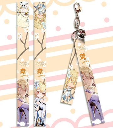 Genshin Impact 'Lumine' Streamer Clip Keychain