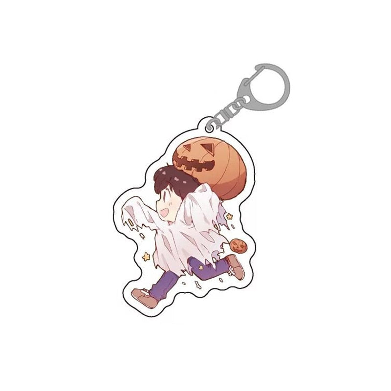 Banana FIsh 'Sing | Pumpkin' Keyring Resin Keychain