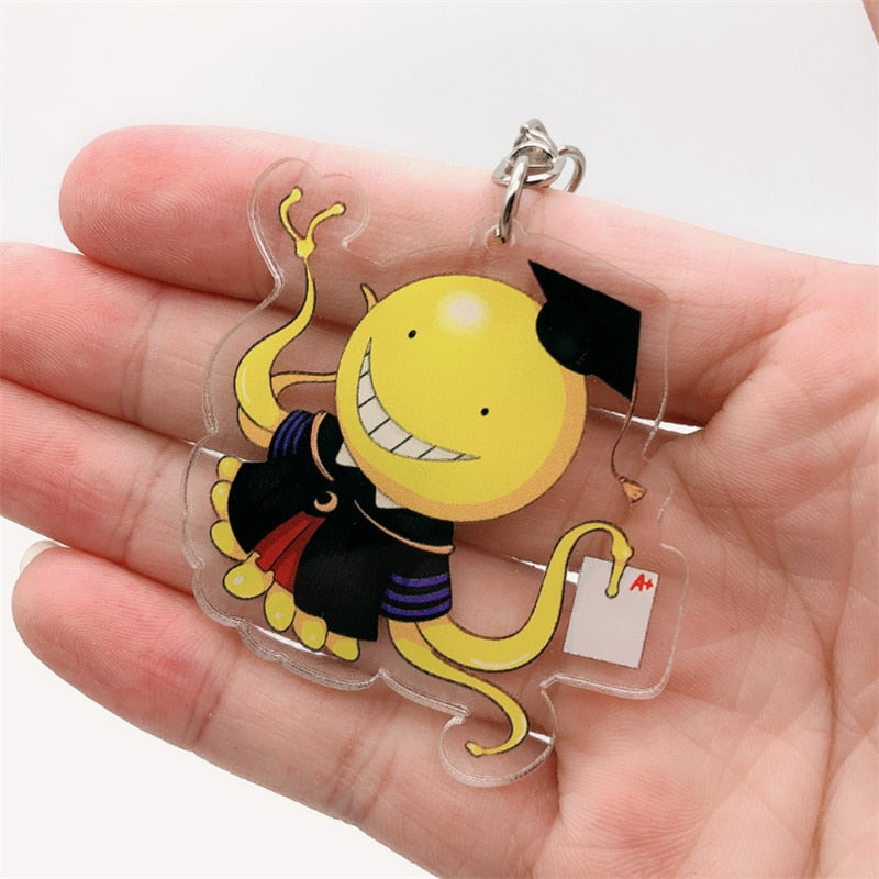 Assassination Classroom 'Koro Sensei' Keyring Plastic Keychain