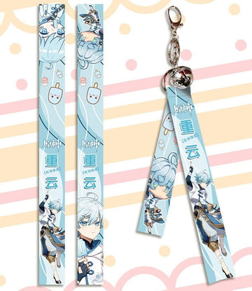 Genshin Impact 'Chongyun' Streamer Clip Keychain