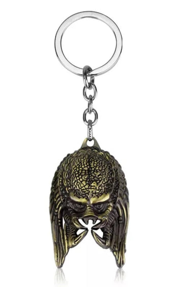 AVP 'Scar Unmasked Gold' Keyring Metal Keychain