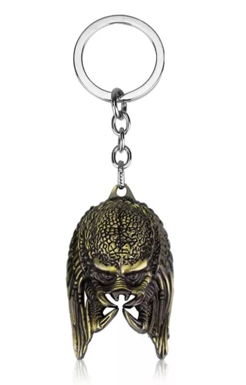 AVP 'Scar Unmasked Gold' Keyring Metal Keychain