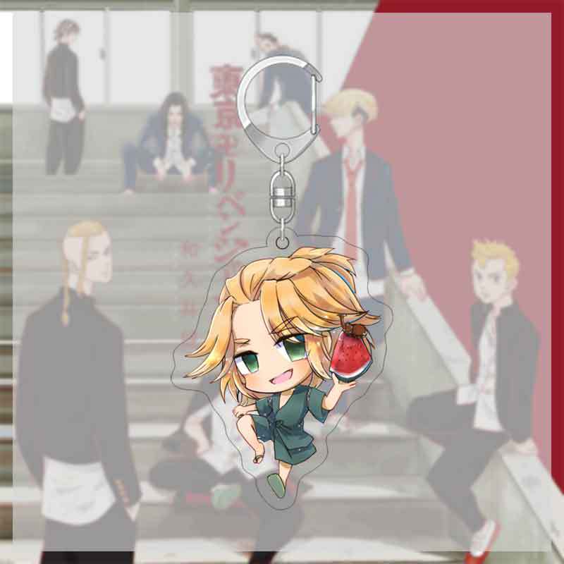 Tokyo Revengers 'Manjiro Sano | Watermelon' Keyring Resin Keychain